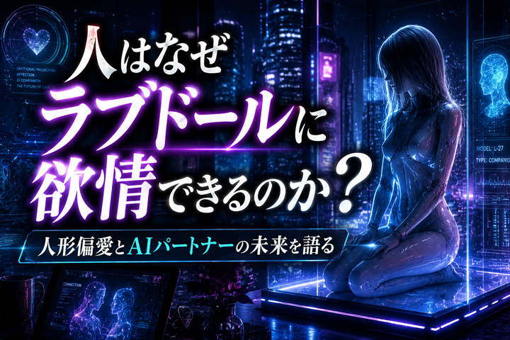 人はなぜラブドールに欲情できるのか？人形偏愛とAIセクサロイドの未来を語る